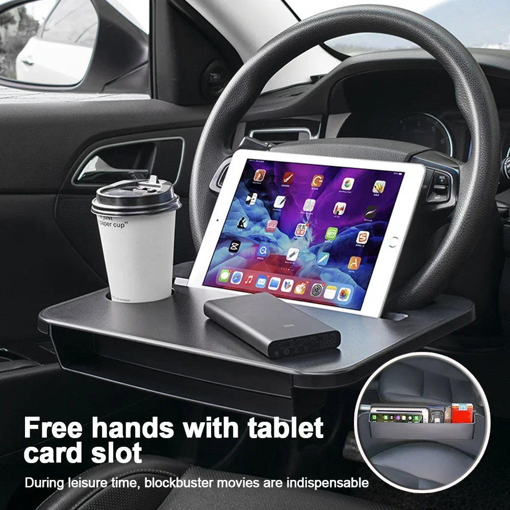 Car Seat Organizer - Bandeja de carro multiuso, almofada de