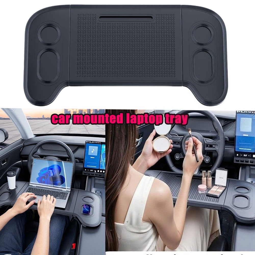 Car Accessories For Camping - Mesa dobrável para laptop no volante,
