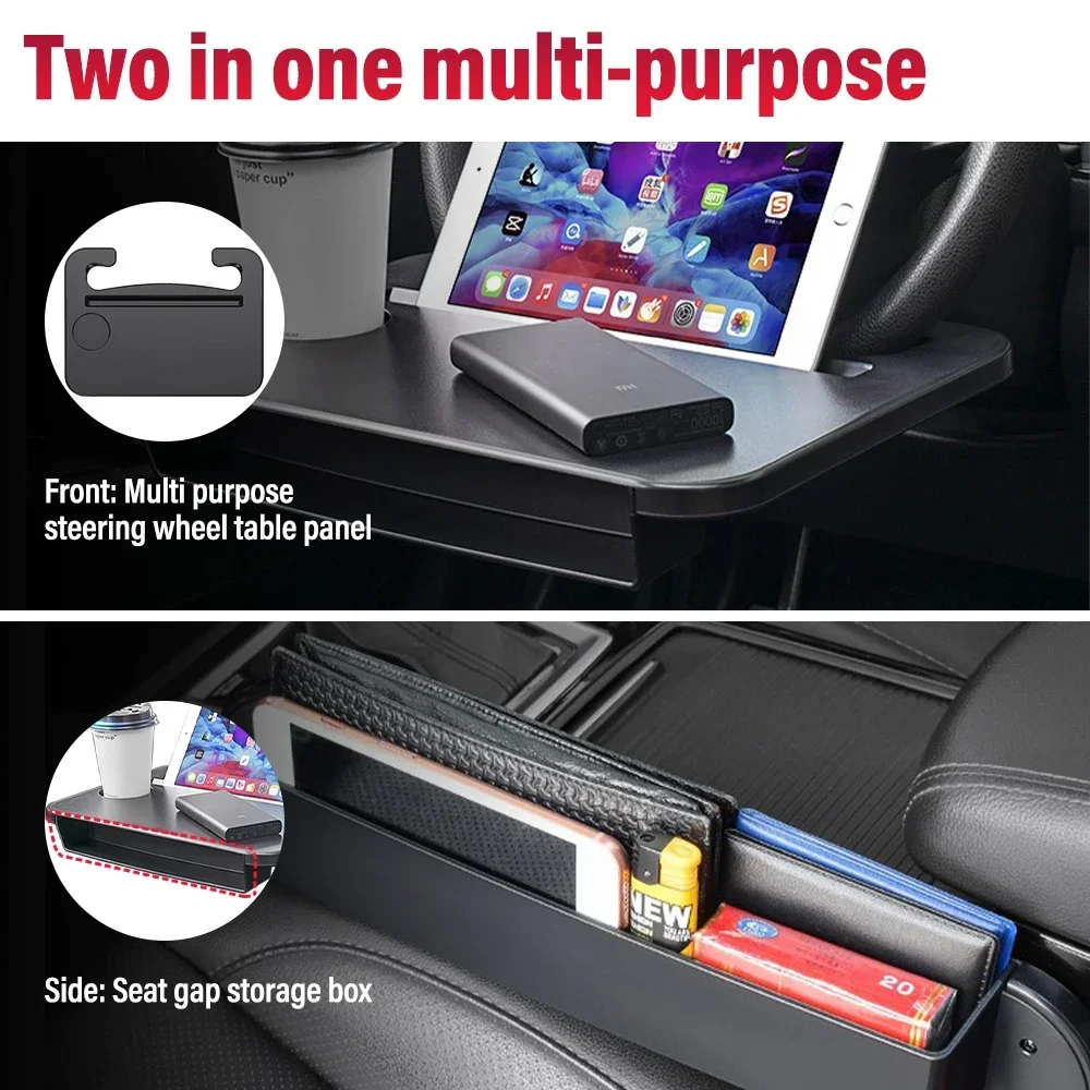 Bandeja de carro multiuso, alm - Car Seat Organizer avaliação e preço