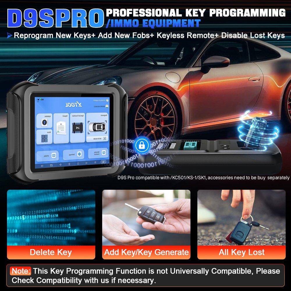 Armazém UE: XTOOL D9S Pro - Pr - Obd2 Scanner avaliação e preço