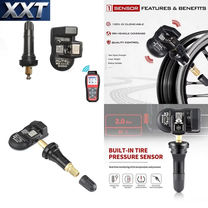 Sensor TPMS Universal Programá - Tire Pressure Monitor avaliação e preço