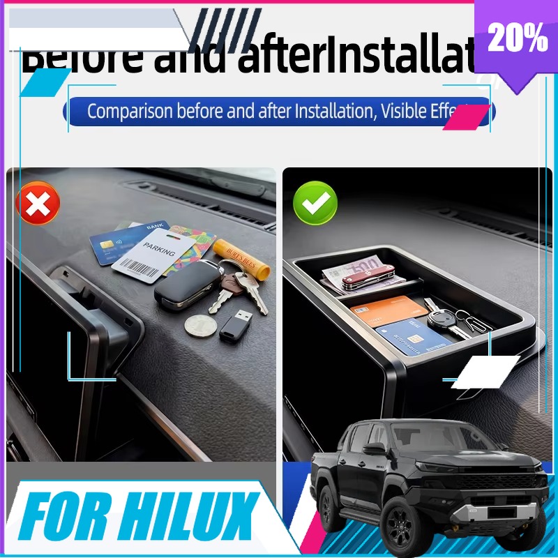 BOMP Para Toyota Hilux SR SR5  - Car Seat Organizer avaliação e preço