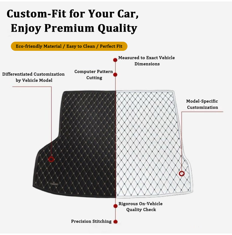 Tapetes de Porta-Malas Traseir - Car Accessories Low Price avaliação e preço