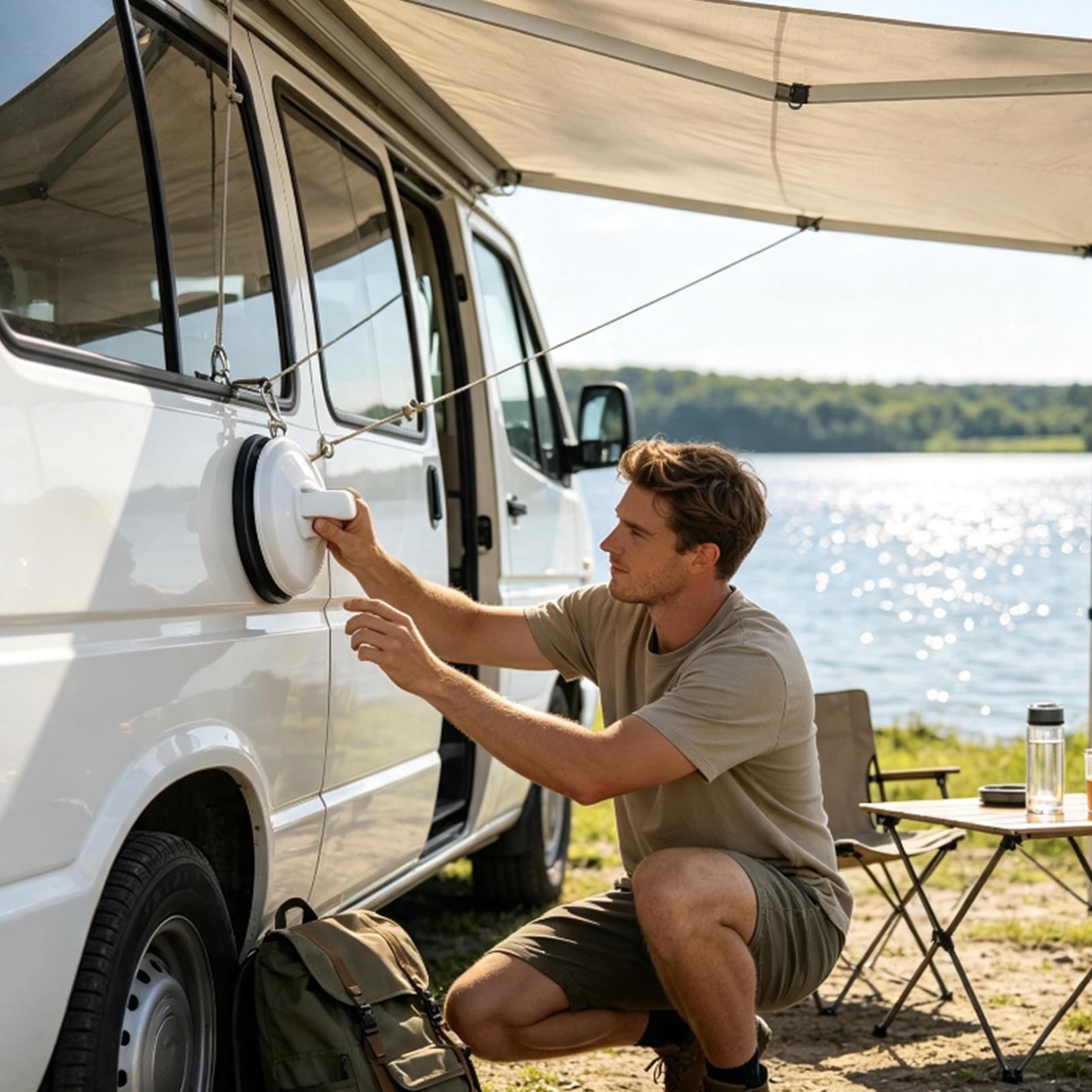 Ventosas de Sucção Forte, Ganc - Car Accessories For Camping avaliação e preço